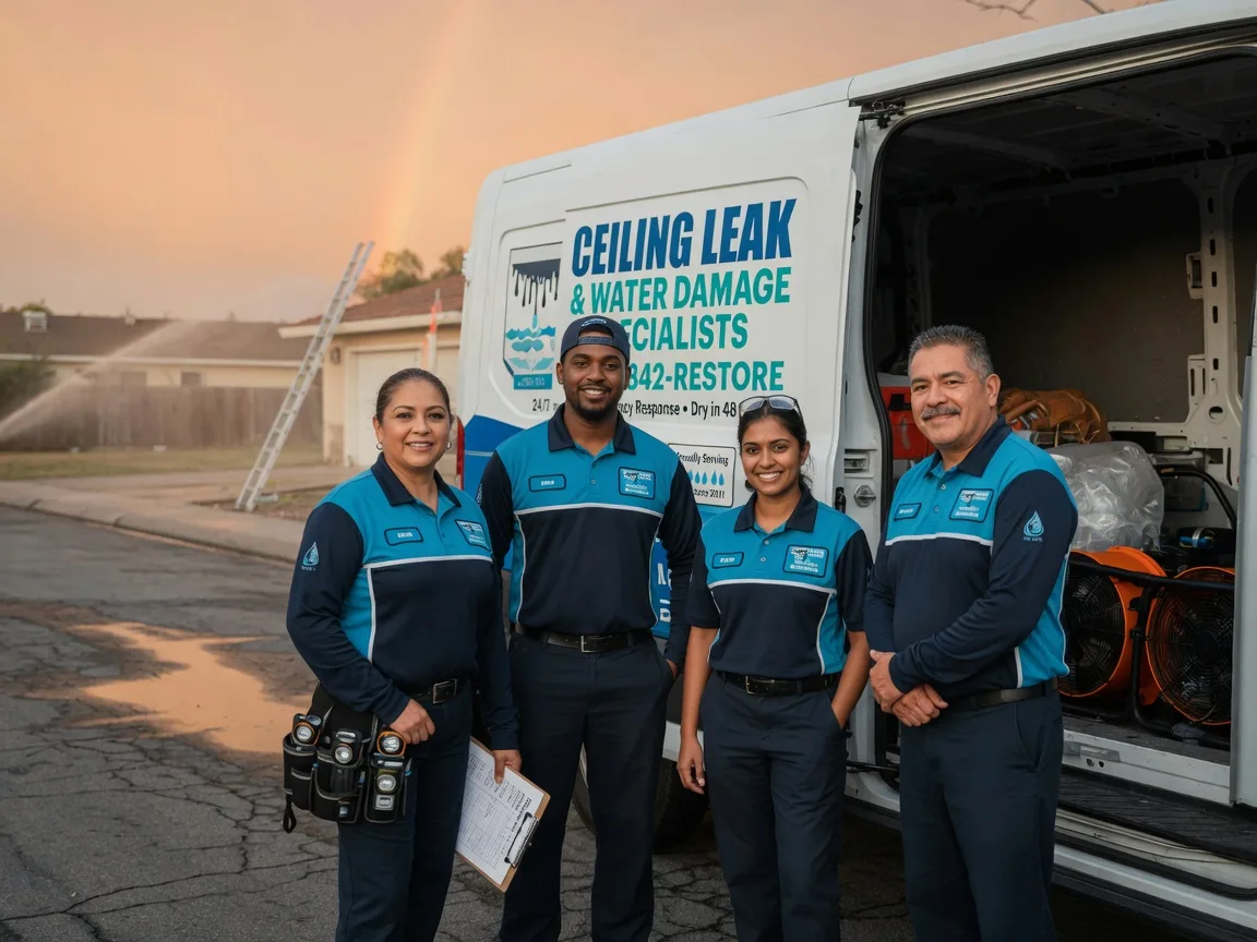 Ceiling Leak Cleanup company in Middletown, CA